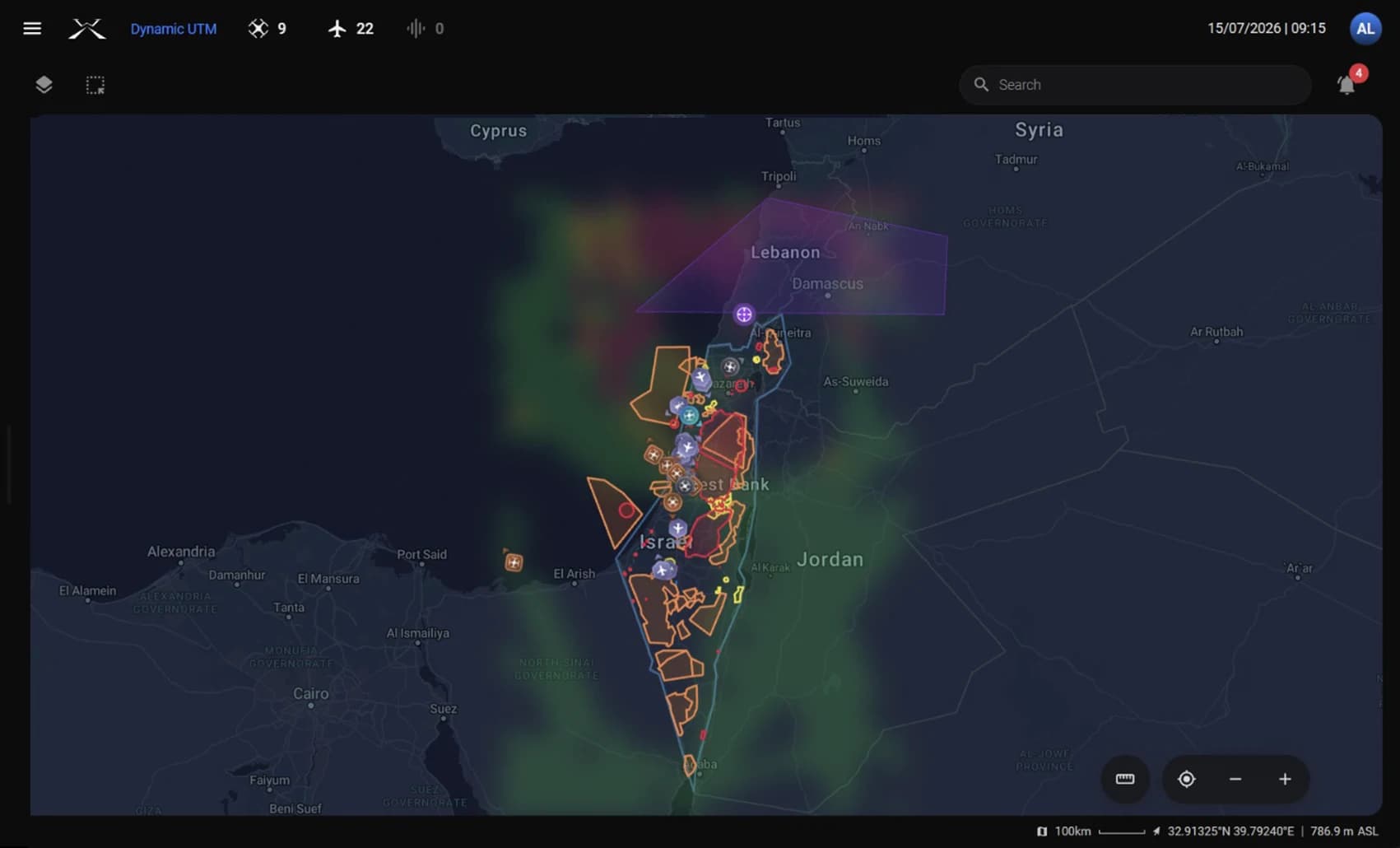 INDI - Israel National Drone Initiative - OVERWATCH in operation